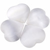Selenite Heart Palm Stone