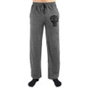 Marvel Comics The Punisher Black Skull Print Men's Lounge Pants Marvel Comics The Punisher Black Skull Print Men's Lounge Pants