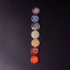 Seven Chakra Reiki Healing Stone