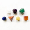 Platonic Solid Chakra Stone