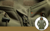 Outdoor Windproof Waterproof Thermal Softshell Jackets ideal for Trekking and Hiking
