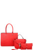 3in1 Fashion Tote Crossbody And Clutch Set