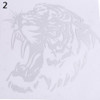 Tiger Head Pattern Tribal Graphic Decal Auto Car Window Decorative Stickers