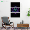 Lucidity by Cameron Gray 3-Piece Canvas