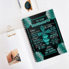To Our Granddaughter Spiral Notebook - Ruled Line