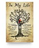 DesDirect Store in My Life Vertical Poster - Funny Bathroom Print Poster White - Satin Portrait Poster Wall Art Home