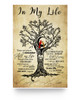 DesDirect Store in My Life Vertical Poster - Funny Bathroom Print Poster White - Satin Portrait Poster Wall Art Home