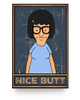 iWow Personalized Poster to My Grandson Nice Butt Tina Belcher – Bob’s Burgers Show Paper Print Family Friend Gift Home Decor Wall Art Kitchen, Living Décor On Anniversary Christmas