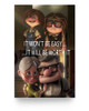 Molomon Carl Fredricksen and Ellie Posters UP to My Wife Awesome Gifts Decor Bedroom, Living Room 24x36 Print 11x17 Poster