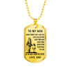 Father and Son Necklace Jewelry From Dad Birthday Gifts, Christmas Gifts  Luxury