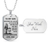Father and Son Necklace Jewelry From Dad Birthday Gifts, Christmas Gifts  Luxury