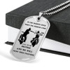 Brother Dog Tag Military Ball Chain - Biker Pendant Necklace Gifts For Men Luxur
