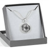 SAINT CHRISTOPHER Necklace, Bangle -Behold St. Christopher and Go your Way