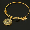 SAINT CHRISTOPHER Necklace, Bangle -Behold St. Christopher and Go your Way