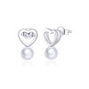 Drop Earrings Fine Jewelry Female Drop Earrings with Pearls Earrings 925 Sterling Silver Jewelry Mother's Day Gift SCE006 Drop Earrings Fine Jewelry Female Drop Earrings with Pearls Earrings 925 Sterling Silver Jewelry Mother's Day Gift SCE006