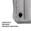 Portable Travel Pillow Inflatable and Supports Neck and Back