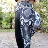 *NEW* High Waisted Serpent Print Bum Scrunch Push Up Workout Legging