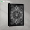 Geometric Dark by YantrArt Design 1-Piece Canvas