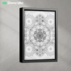 Geometric Bright by YantrArt Design 1-Piece Canvas