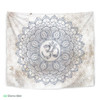 Sacred Cosmic OM by McAshe Tapestry