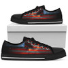 American Space Flag Women's Low Top Shoes American Space Flag Women's Low Top Shoes