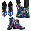 Sun And Moon Henna Handcrafted Boots