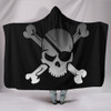 BEST SKULL HOODED BLANKET