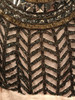 PEACH/GOLD BEADED GOWN