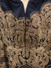 NAVY/GOLD MERMAID GOWN