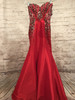 RED MERMAID GOWN