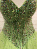 LIME GREEN PRINCESS GOWN