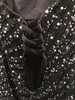 BLACK GEMMED MERMAID GOWN
