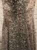 TAN MERMAID GEMMED GOWN