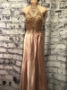 LT. PINK BEADED MERMAID GOWN