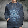 Metatron Sacred Geometry by McAshe Hoodie