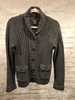 GRAY WOOL CARDIGAN