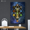 Tree of Life Kabbalah by McAshe 1-Piece Canvas