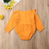 Long Sleeved Ruffle Romper