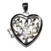 Tree Heart Locket Pendant