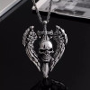 SS Skull and Wings necklace