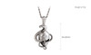 Skull and snake SS pendant chain