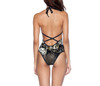 Skull print swimsuit