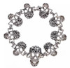 Skulls rhinestone bracelet