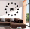 Skull mega digits wall clock