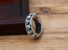 S925 Sterling Silver Skull Blood Ring