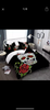 Skull and rose 3 piece bed set Skull and rose 3 piece bed set