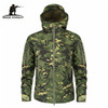Mege Brand Clothing Autumn Men's Military Camouflage Fleece Jacket Army Tactical Clothing  Multicam Male Camouflage Windbreakers