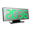 LED Mirror Digital Alarm Clock Electronic Watch Table Multifunction Snooze Night Display LED Desktop Alarm Clocks Despertador