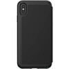 Speck Products Presidio Folio Leather iPhone Xs Max Case, Black/Black