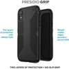Speck Products Presidio Grip iPhone XR Case, Black/Black